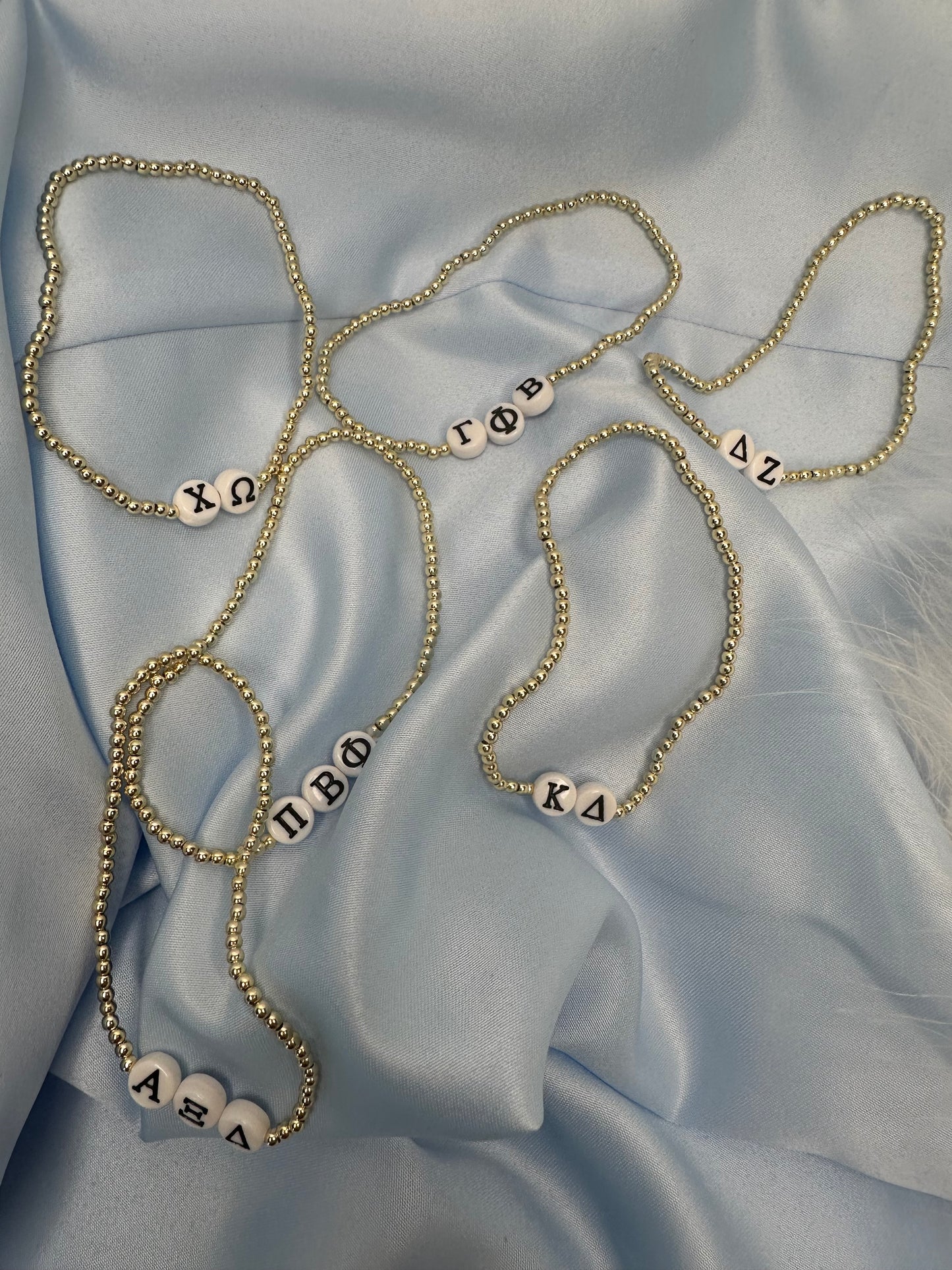 Sorority 14k gold Bracelets