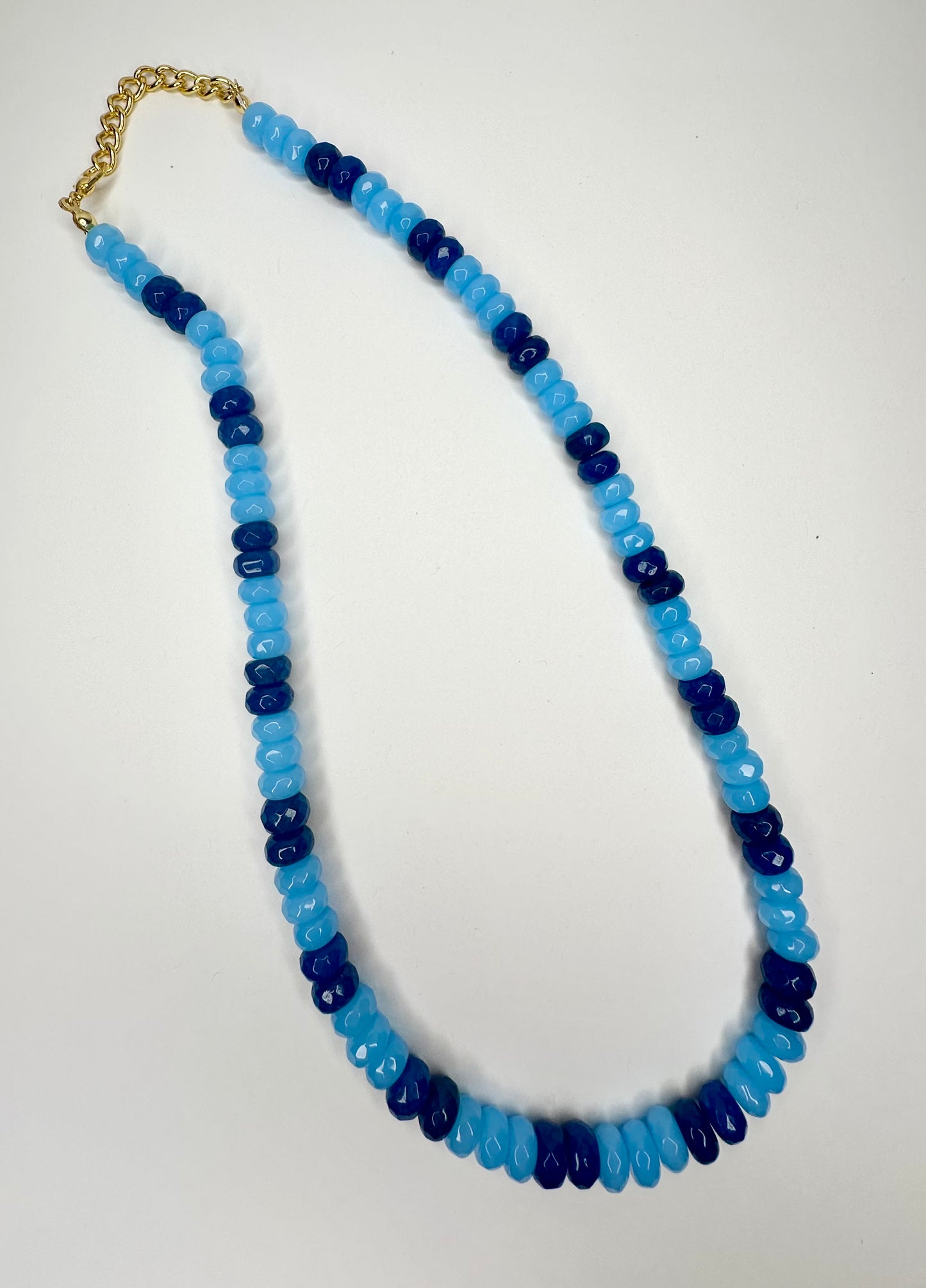 Seaside gemstone necklace
