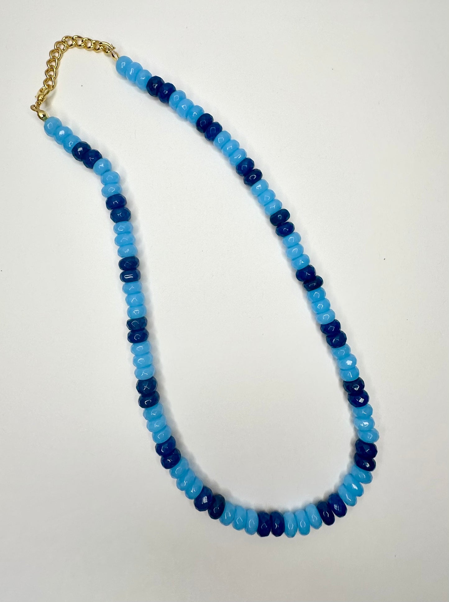 Seaside gemstone necklace