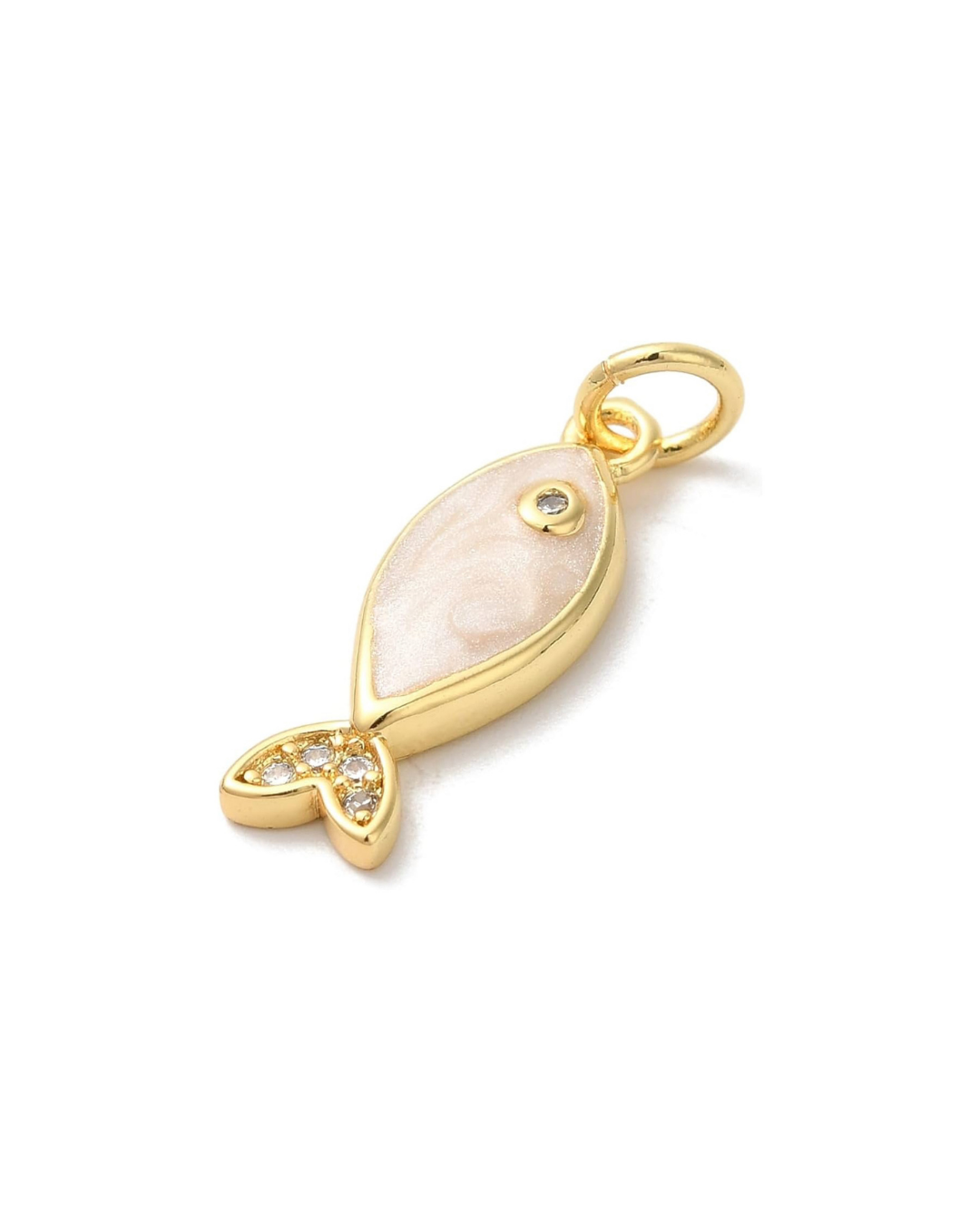 Enamel Fish Charm
