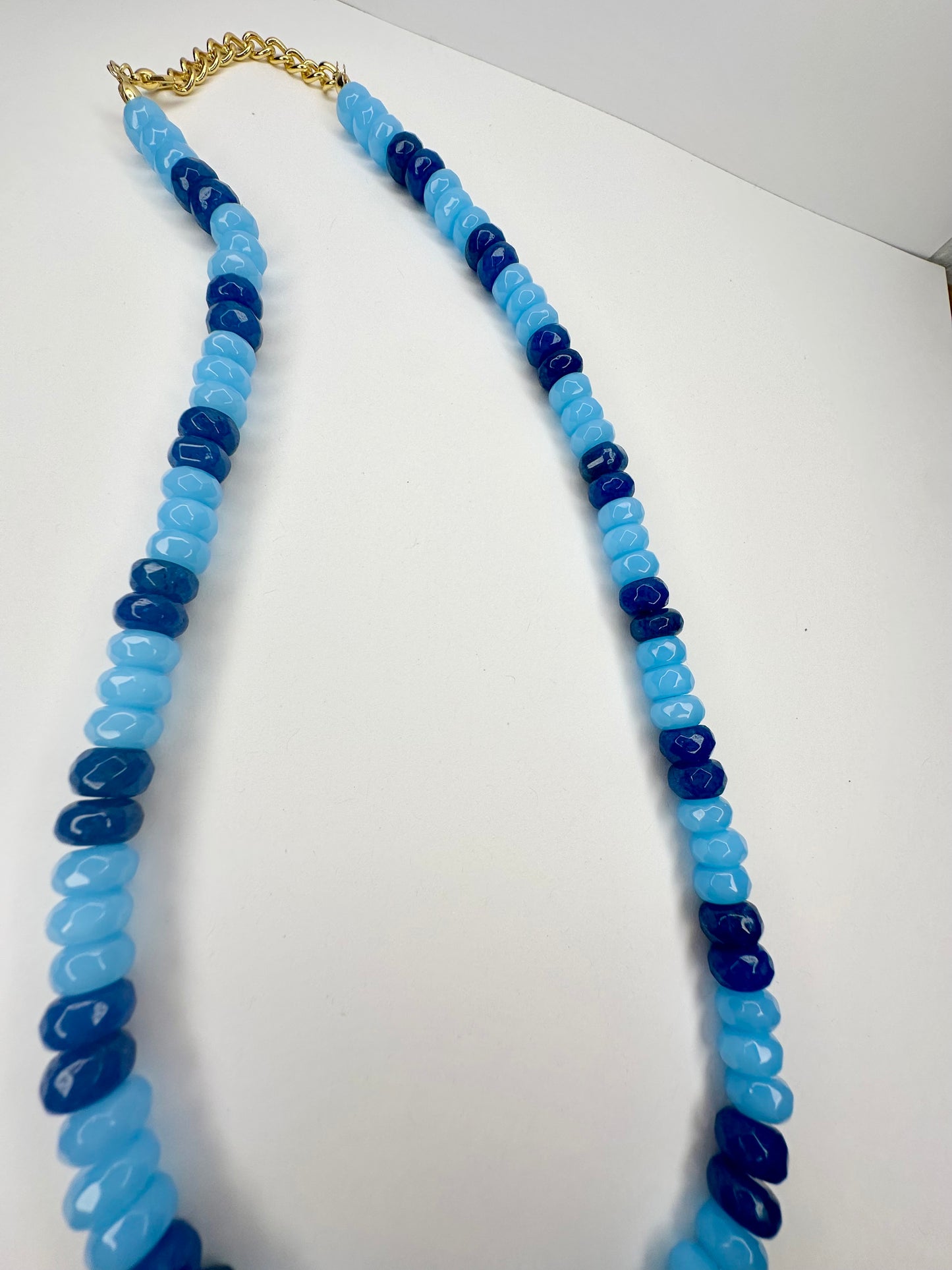 Seaside gemstone necklace