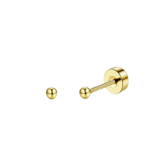 Tini Mini Gold Stud Earrings