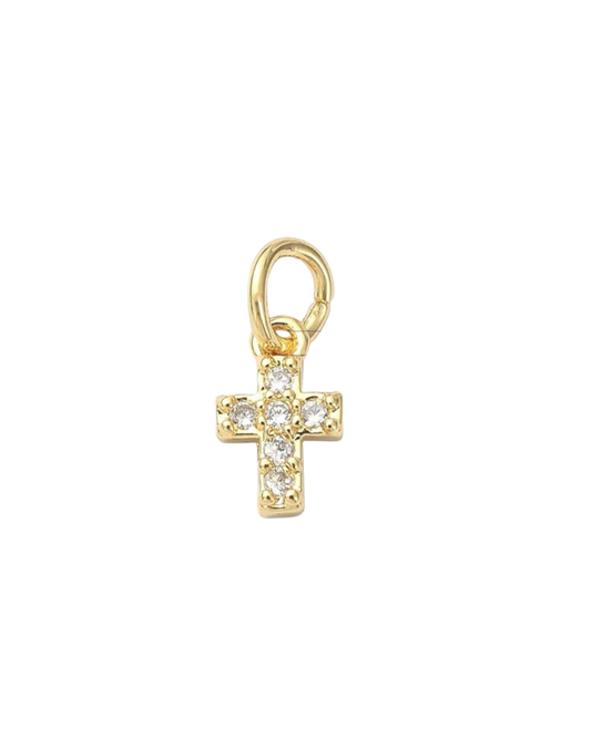 Tiny Cross Charm