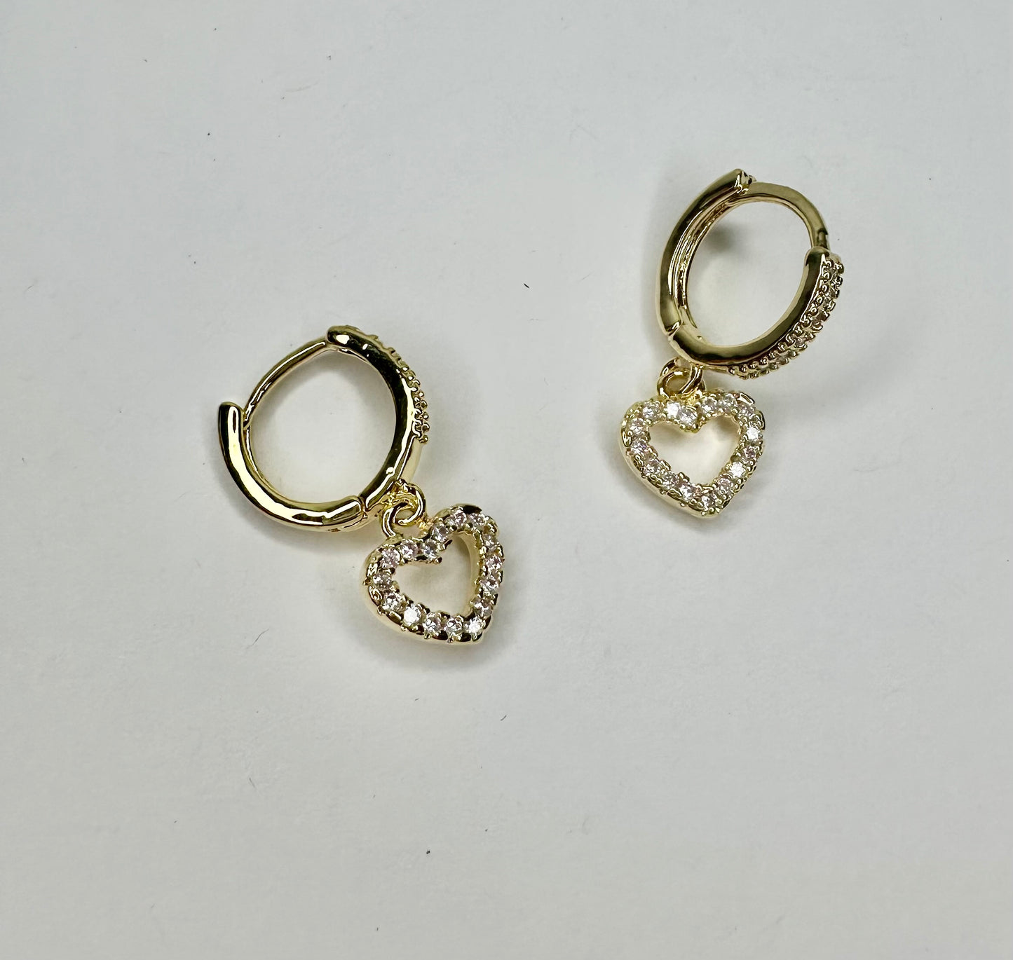 Juliet Drop Hoop Earrings