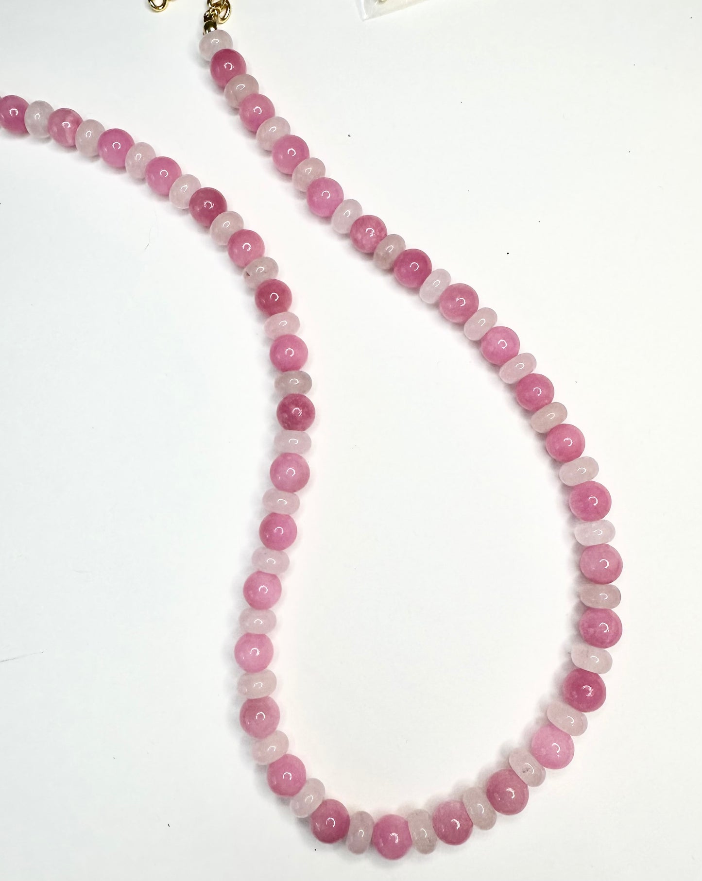 Rose Quartz Gemstone Necklace