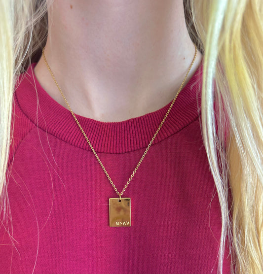 God is Greater Necklace