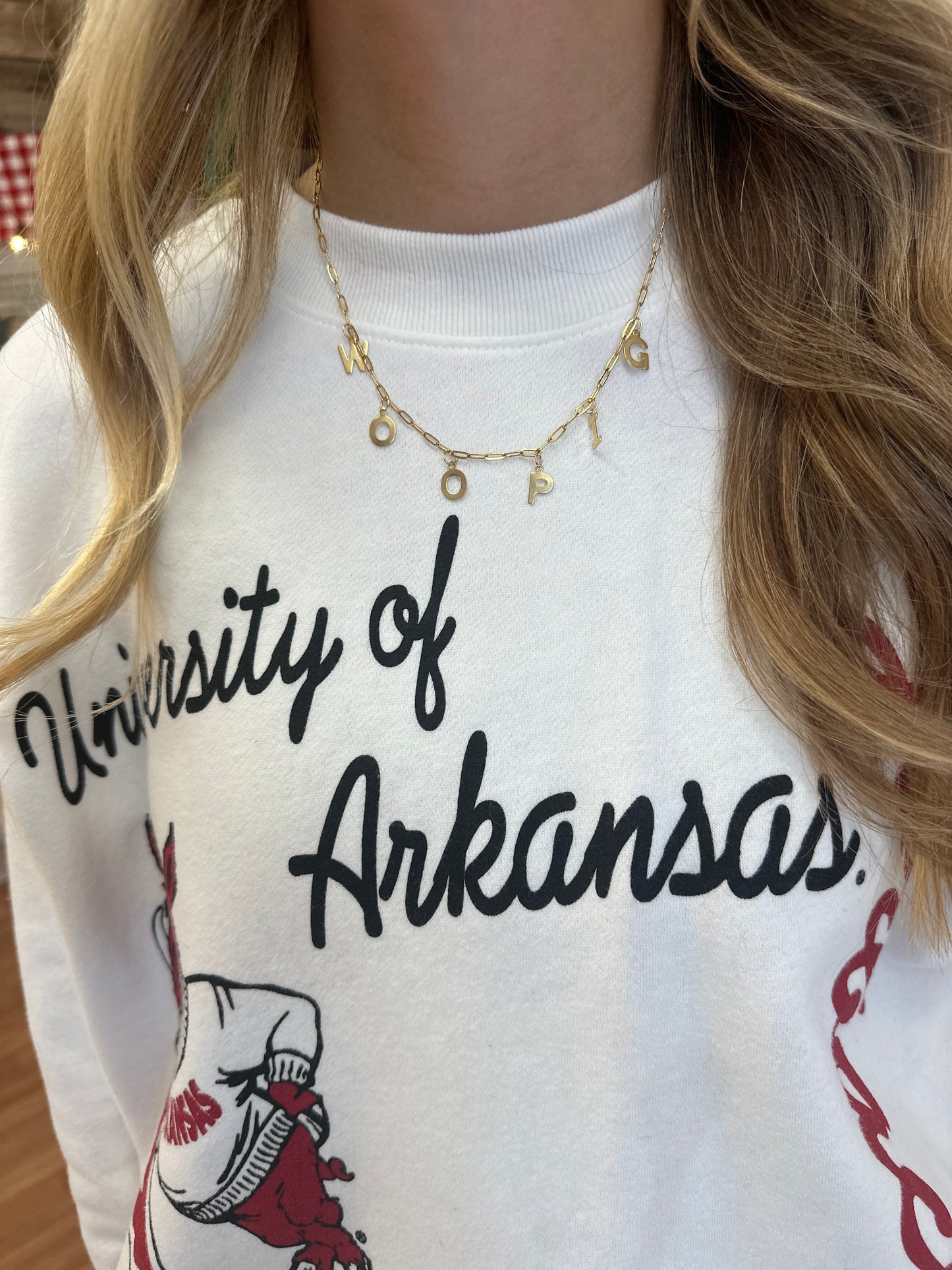 Custom Gameday 18k gold Necklace