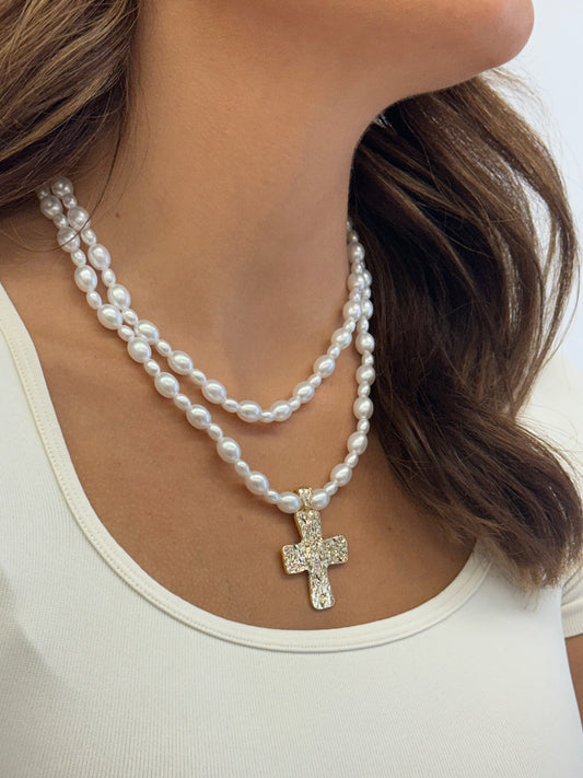 Elohim Cross Necklace