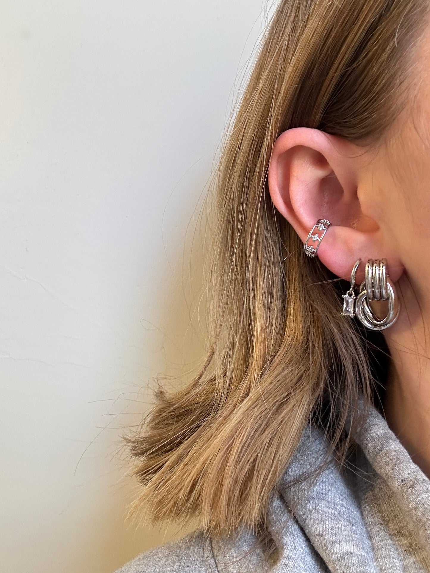 Chunky Twist Studs (elongated)