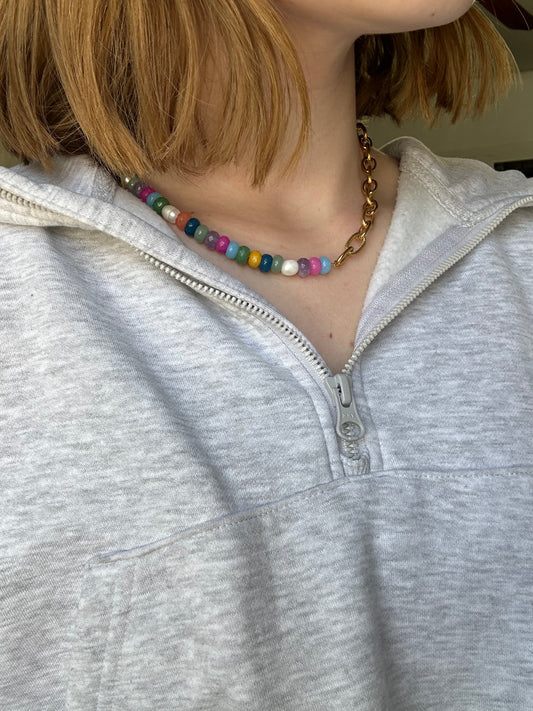 Fairytale Chunky Gemstone Necklace