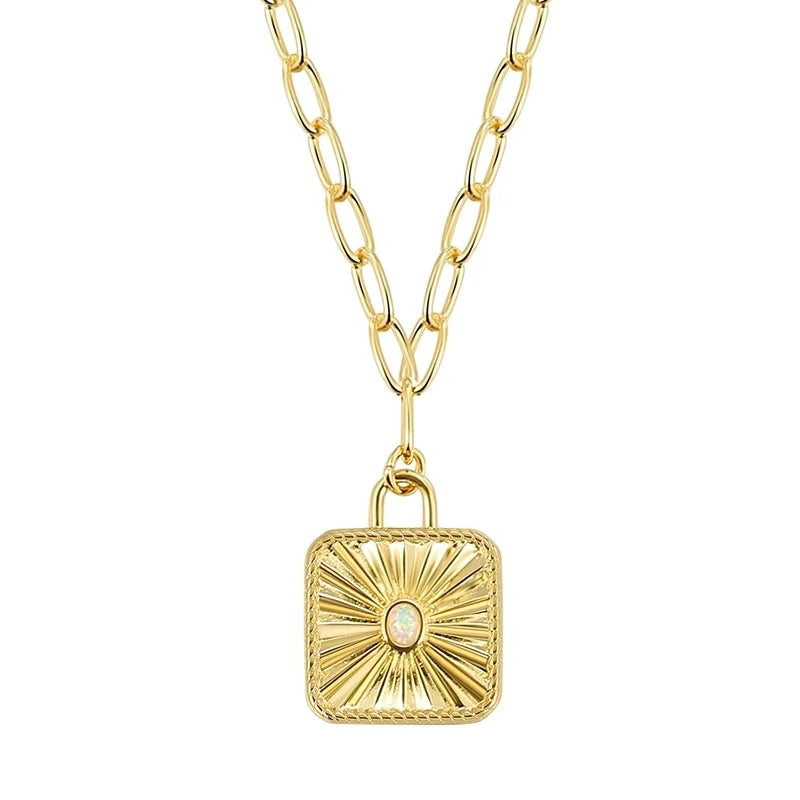 Mako Chunky Pendant Necklace