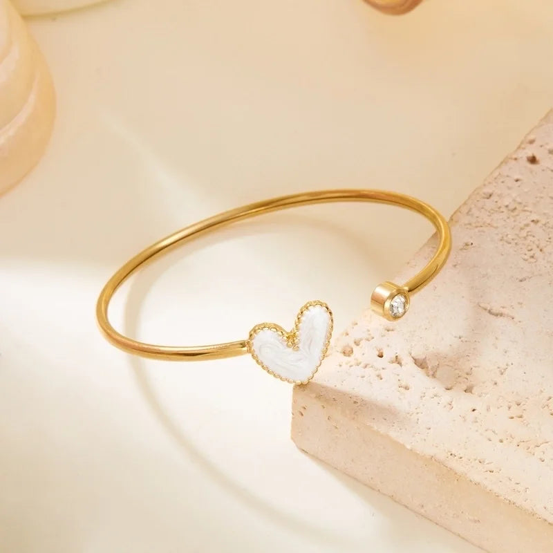 Heart bangle