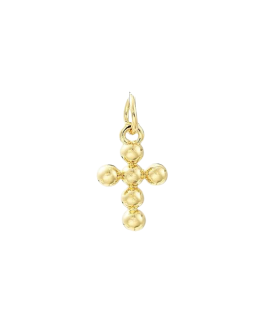 Bubble Cross Charm