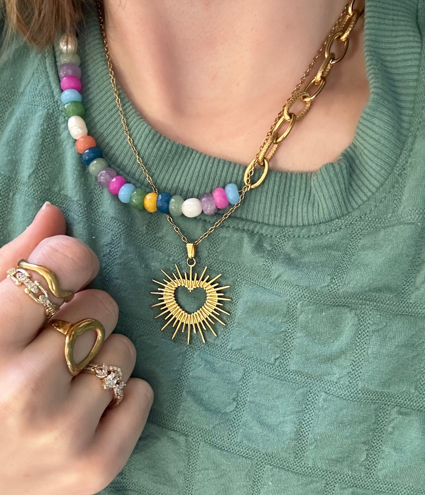 Fairytale Chunky Gemstone Necklace