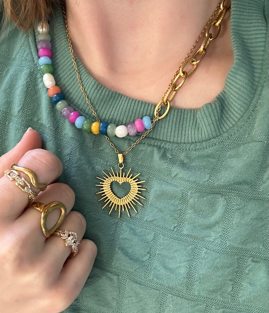 Fairytale Chunky Gemstone Necklace