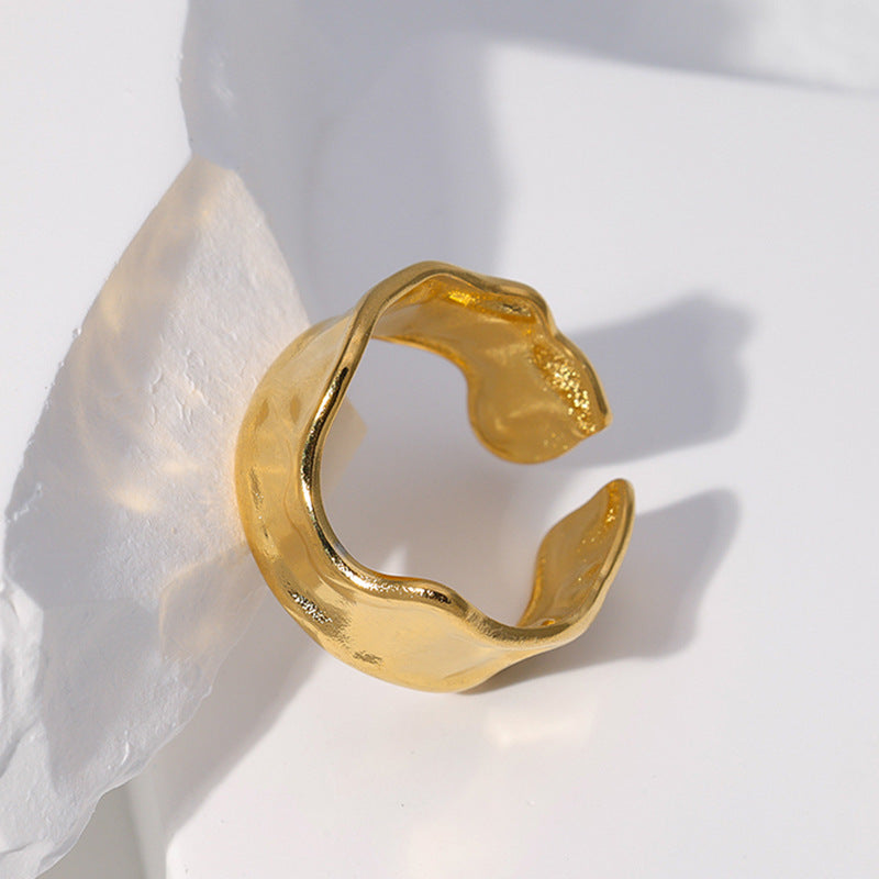 Whispering Wave Ring