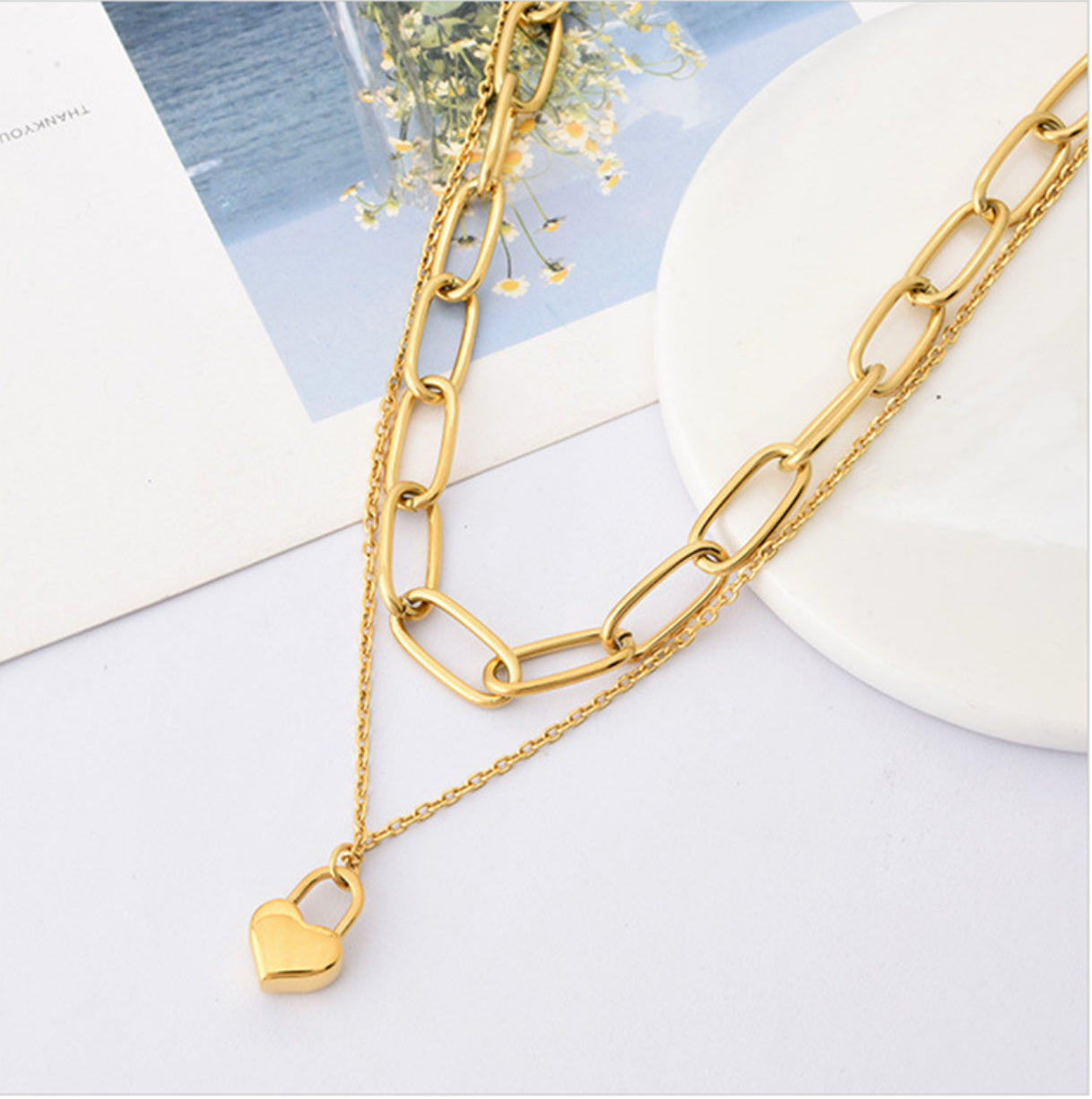 Love Lock Necklace