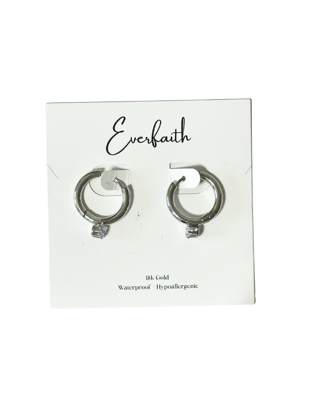 Demi Hoops - Silver