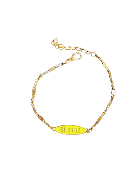 BE STILL- bracelet