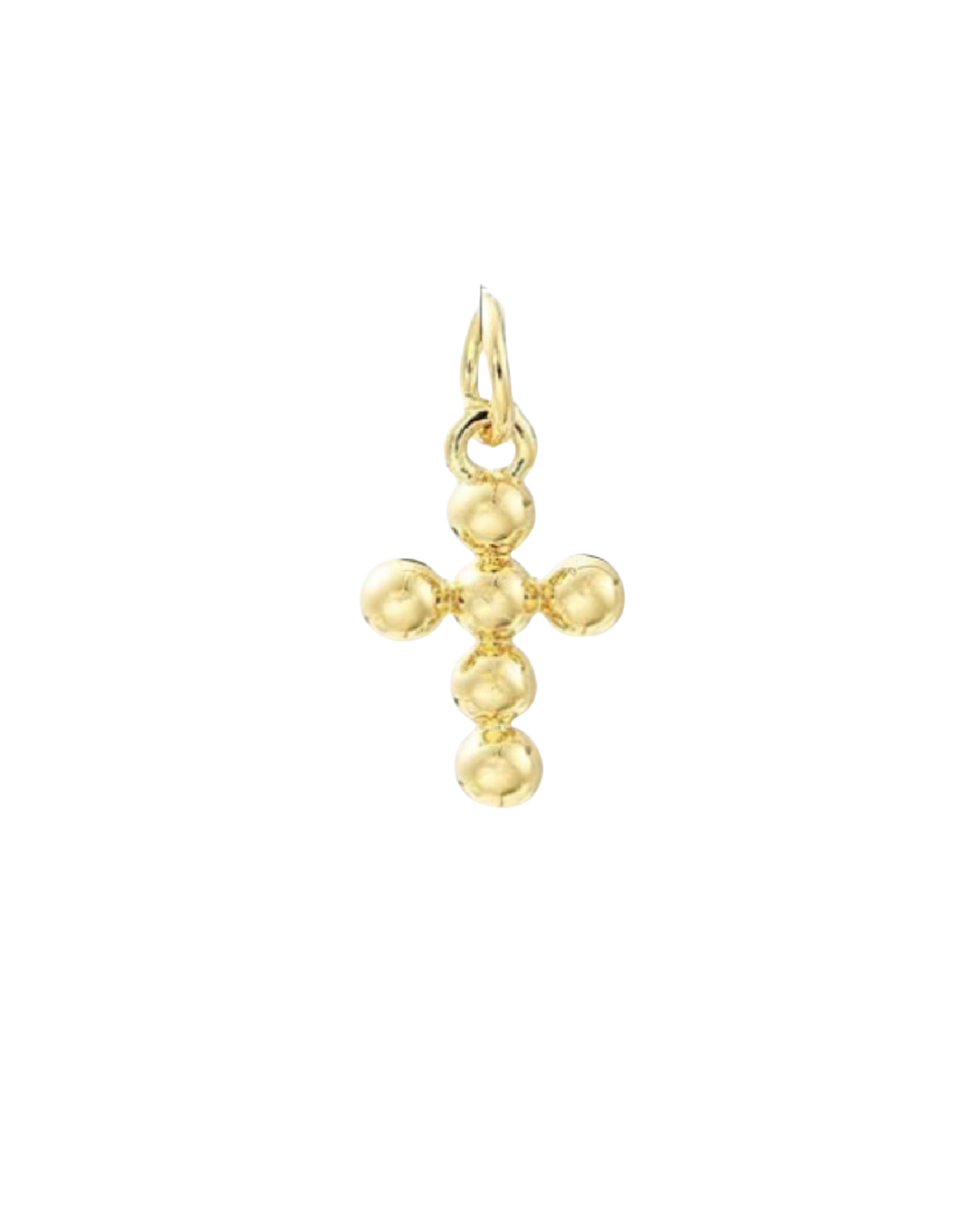 Bubble Cross Charm