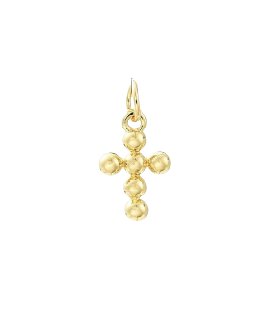 Bubble Cross Charm