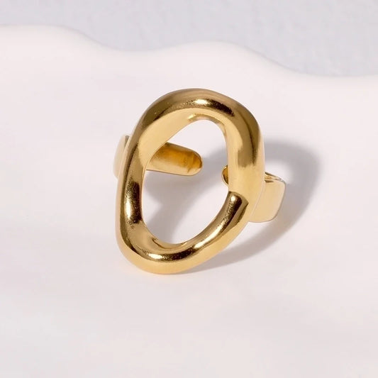 Chunky "O" Adjustable Ring